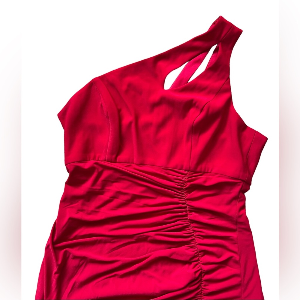 Xscape One Shoulder Keyhole Dress - Picture 4 of 8